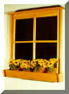 Standard planter mirror window pane